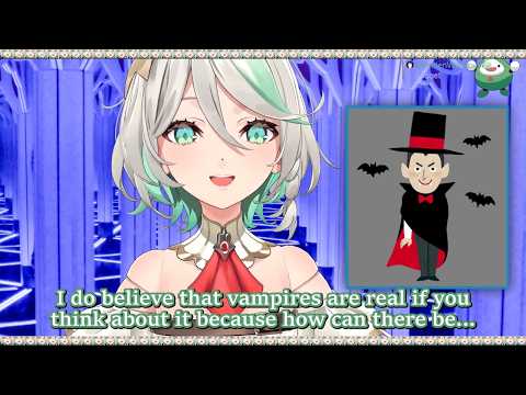 Cecilia believes vampires are real