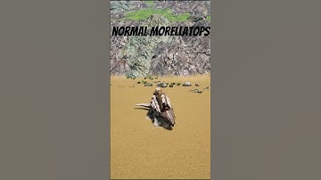 Ark Normal Dinos vs Ark primal fear fabled Dinos part 3 #Ark #shorts #primalfear #gaming