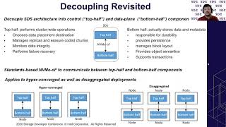 SDC2020: Decoupling SDS Architectures for Agility