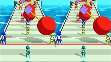 2048 Clash 3D Max Level Gameplay part 1