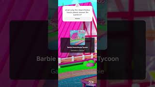 we are playing roblox wait Barbie Dream House #like subscribe