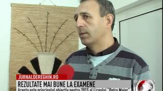 REZULTATE MAI BUNE LA EXAMENE (2015 01 17)