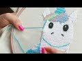 Bordado Fantasía Unicornio / Hand Embroidery Unicorn / Fantasy Stitch