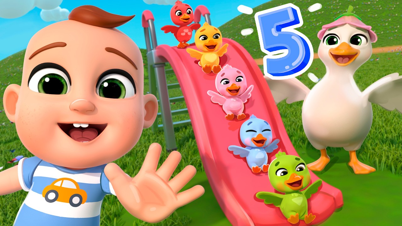 Five Little Eggs or Ducks? 🐣| Almama Nursery Rhymes