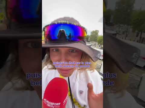 La dernière étape sur les Champs-Elysées avec LTDG #shorts #tourdefrance