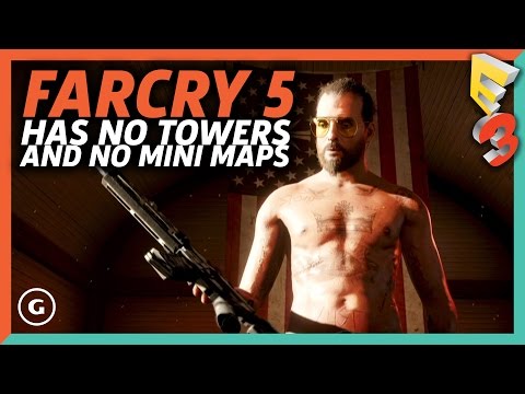 Far Cry 5 Leaves You Stranded with No Towers and No Minimap | E3 2017 GameSpot Show