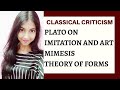 Plato on Imitation and Art | Mimesis | Literary Criticism