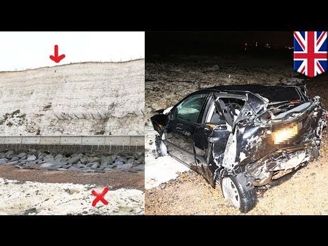 Водитель из Великобритании остался невредим после падения с 24-метрового обрыва nmat