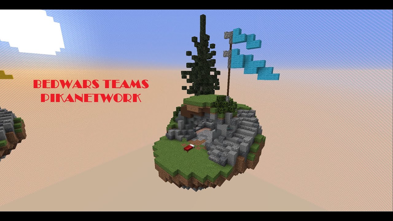 Bedwars sur pika network 1 youtube