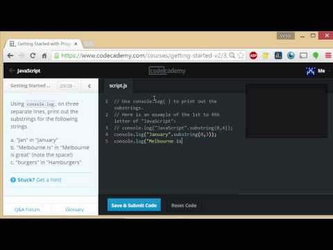 Codecademy Getting Started with Programming 23