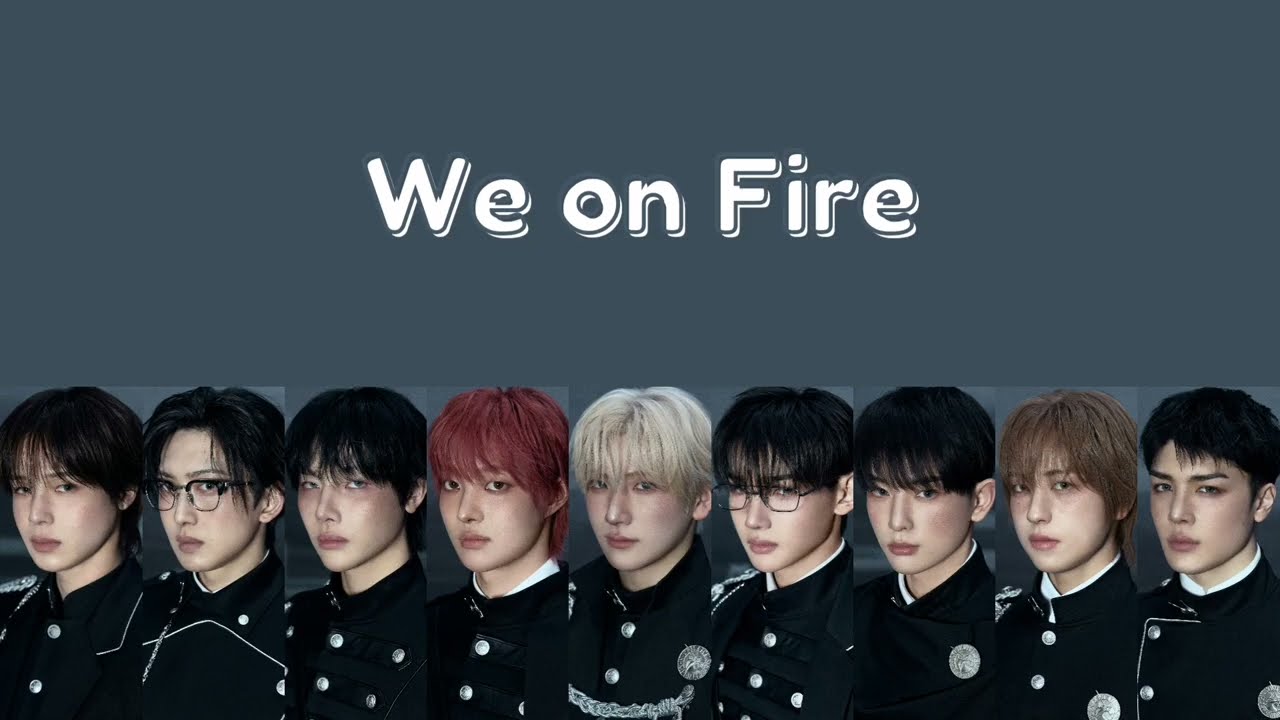 &TEAM 'We on Fire' Lyrics (Kan/Rom/Eng) - YouTube