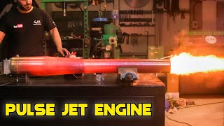 Process of Making a gasoline pulse jet engine