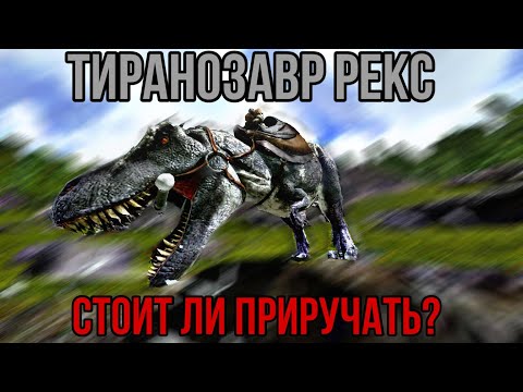 Видео: Тиранозавр-Рекс ARK MOBILE | стоит ли приручать? | Арк Мобайл Рекс | Арк Мобайл