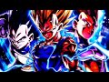 ALL TRANSFORMING BLUE VEGETA TEAM! ALMOST 3000% ABILITY BONUS!