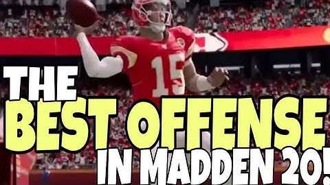 LOADED WITH MONEY PLAYS! BEST OFFENSE IN MADDEN 20! HOW TO GET MY FREE CUSTOM PLAYBOOK & MAKE UR OWN
