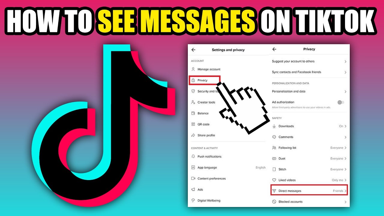 How To See Messages On TikTok 2024 YouTube