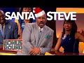 SANTA Episode! Family Feud With Steve Harvey