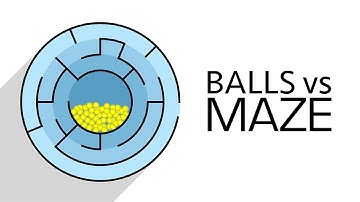 "BALLS vs MAZE" - Gameplay Trailer (made w/ Buildbox)