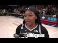 Game 1 Defensive Breakdown Interview | Dana Evans