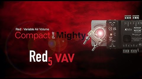 Red5 VAV: The Compact & Mighty Variable Air Volume Controller