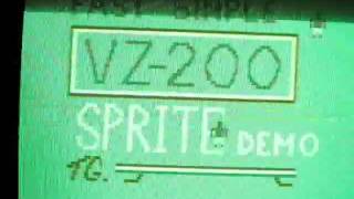 VZ200 Sprite demo