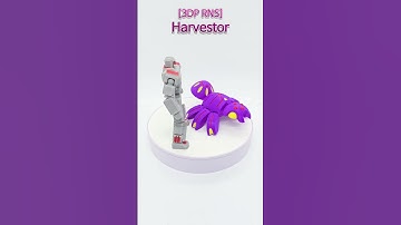 [3DP RNS] Harvester (3D Printed Robot) #3D #printed #robot