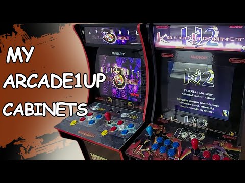 MY KILLER INSTINCT 2 AND ULTIMATE MORTAL KOMBAT 3 ARCADE 1UP CABINETS from JDCgaming