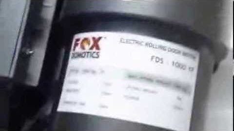 Rolling shutter motor (FDS-1000-1P) by Fox Domotics