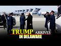 U.S. President Trump arrives in Delaware, will attend a closed Dignified Transfer ceremony