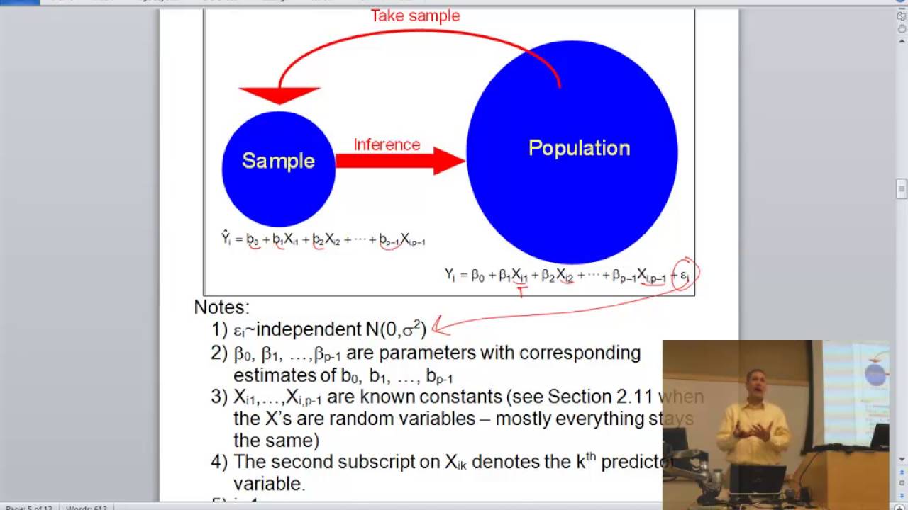 Multiple Regression Analysis - Class #15