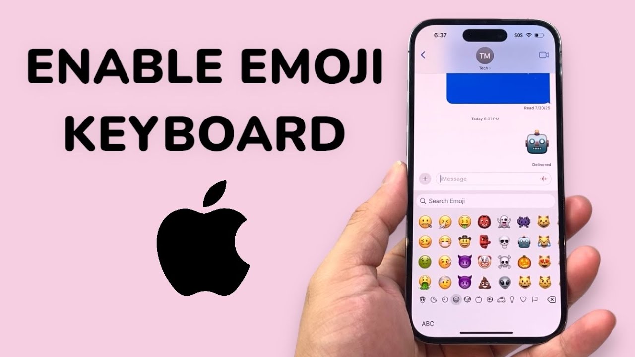 How To Enable Emoji On iPhone Keyboard