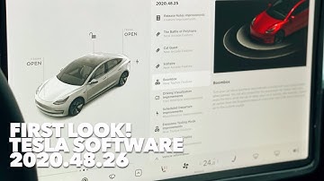 🎄 FIRST LOOK! Tesla Software 2020.48.26 aka: "Holiday update"