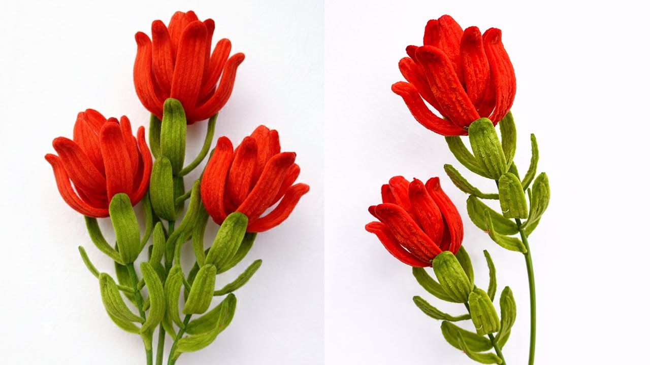 It’s Amazing 🤩 | DIY flower making idea with pipe cleaners | Craft ideas | DIY Simple Crafts