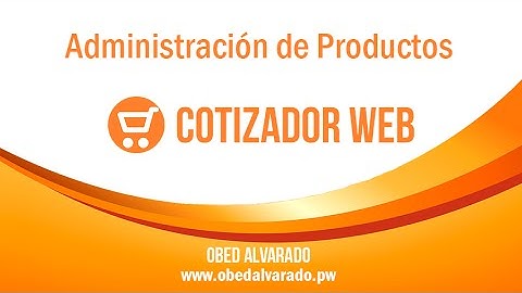Sistema de Cotizaciones - Administración de Productos