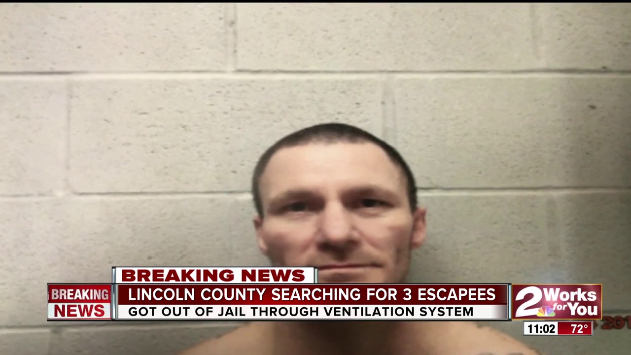 Lincoln County authorities searching for three escaped inmates - YouTube