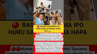 🔴RASMI CHADEMA IPO HIRU LISSU HATMA YAKE INAKUJA