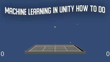 ML Agents | machine learning in unity how to do