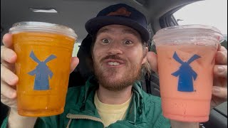 Dutch Bros Ice Cream Inspired Drinks Review: Orangesicle and Sherbet 