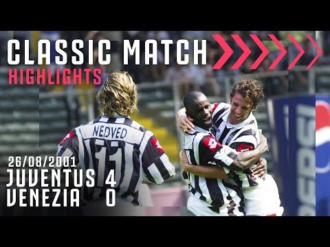 Juventus 4-0 Venezia | La Prima Volta di Buffon, Nedved e Thuram in Bianconero! | Classic Match