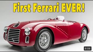 WORLD FIRST FERRARI - FERRARI 125S( 1947)