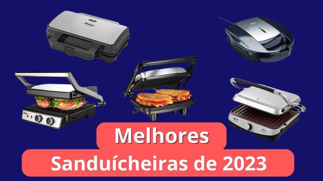 As 5 Melhores Sanduicheira De 2023! Boa E Barata - YouTube
