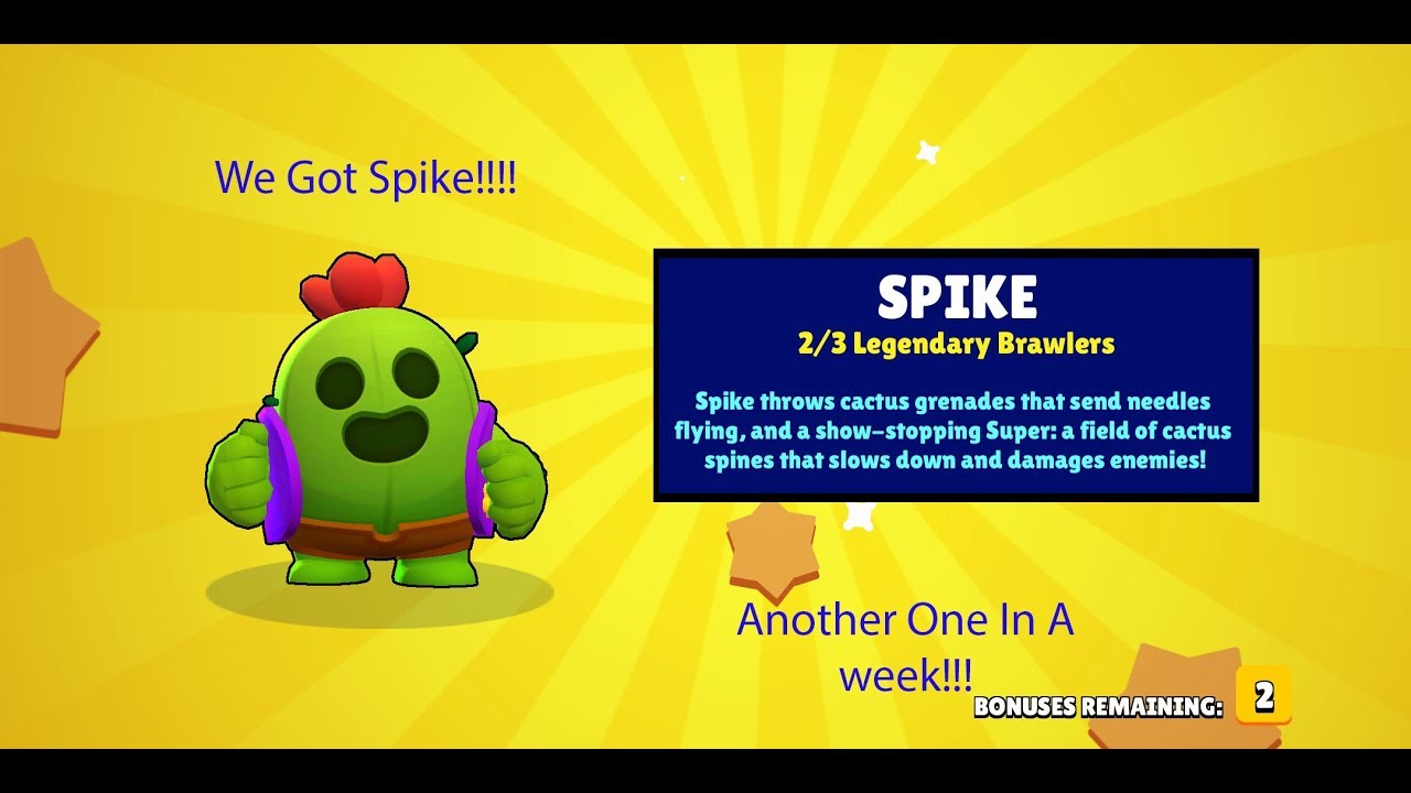 I Got Spike Brawl Stars Youtube - spike brawl stars carta