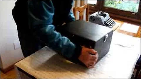 Underwood Portable Typewriter Case Stand