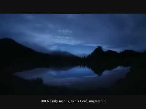 Surah Al-Adiyat 100 Mishary Rashed al-Efasy with english subtitles.