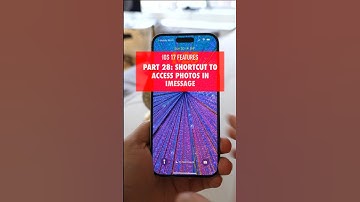 iOS 17 Features Part 28: Messages Photo Shortcut #tailormadetech #apple #ios17 #ios17features