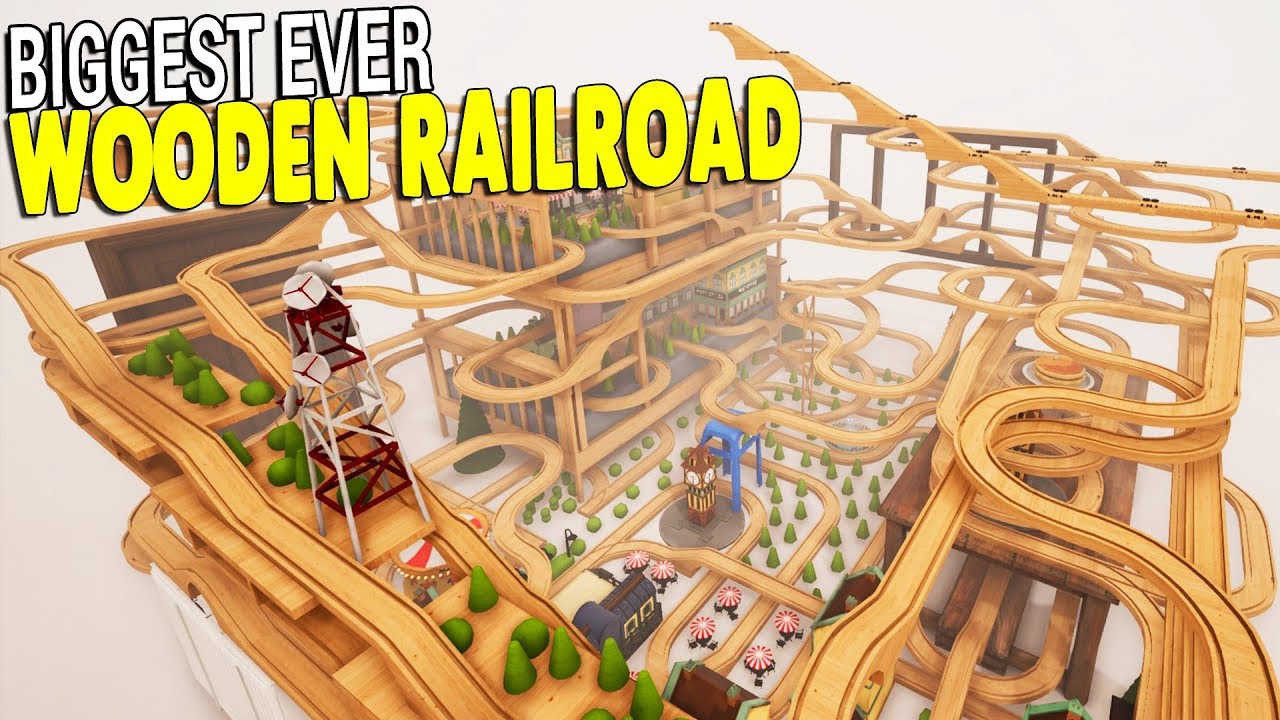 wooden train simulator