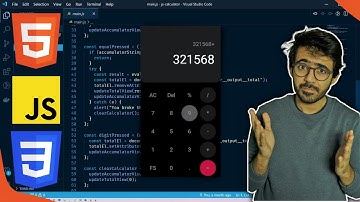 Build a Sleek Calculator with JavaScript, HTML5 and CSS3 for Beginners