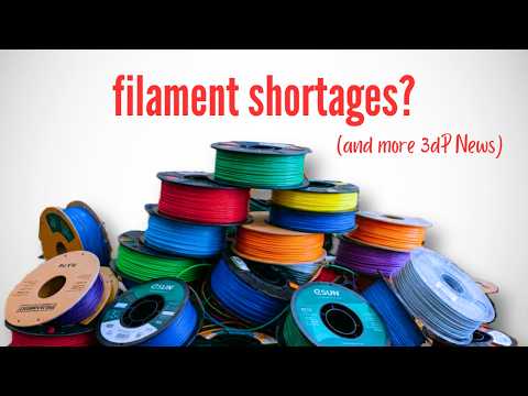 Bitcoin Heatbeds & Filament Shortages | This Week in 3D Printing