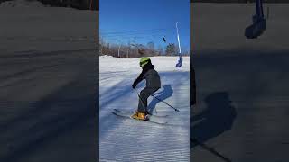 Marko skiing at Mont Tremblant January 2024