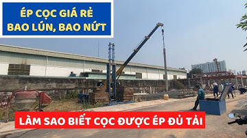 Ép cọc bê tông. Hướng dẫn cách giám sát ép cọc bê tông | Ngôi nhà của bạn.